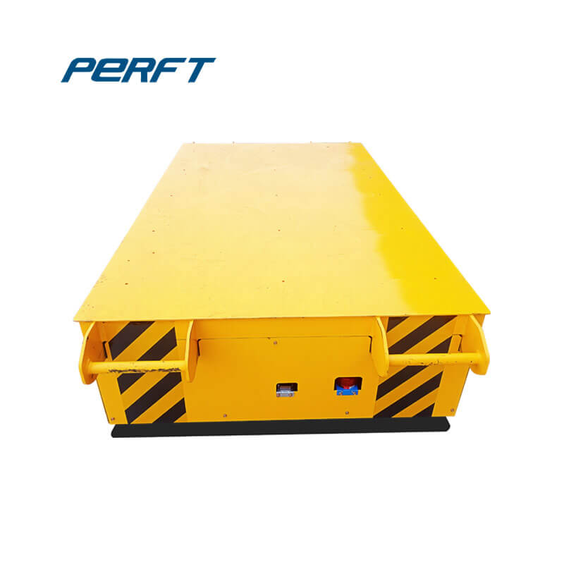 industrial motorized material handling cart for steel rolls 